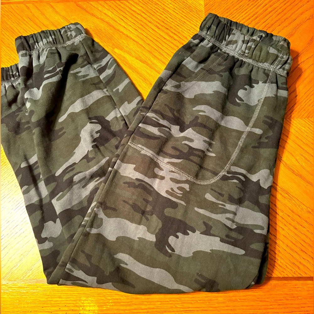 Sanctuary Anthropologie Pull On Joggers Womens XS Camo Stretch